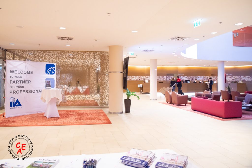 Dokumentation einer Tagung. Eingangsbereich